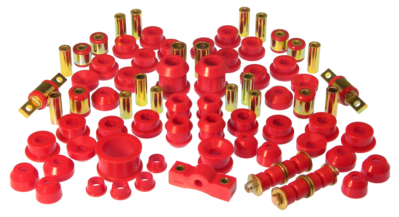 Prothane 94-00 Acura Integra Total Kit - Red - 8-2012