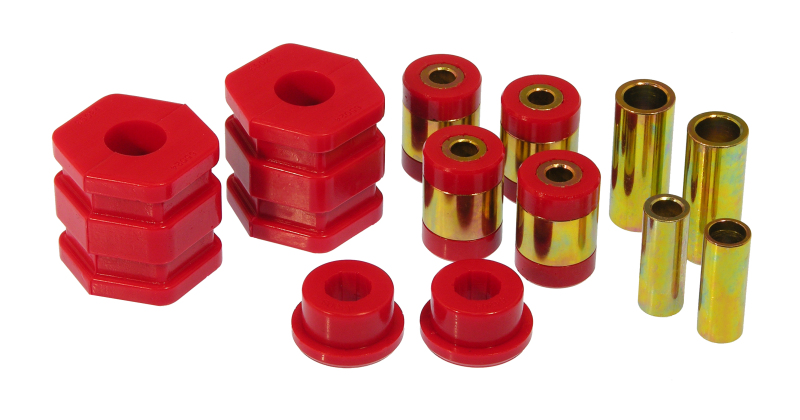 Prothane 99-00 Honda Civic Front Control Arm Bushings - Red - 8-221