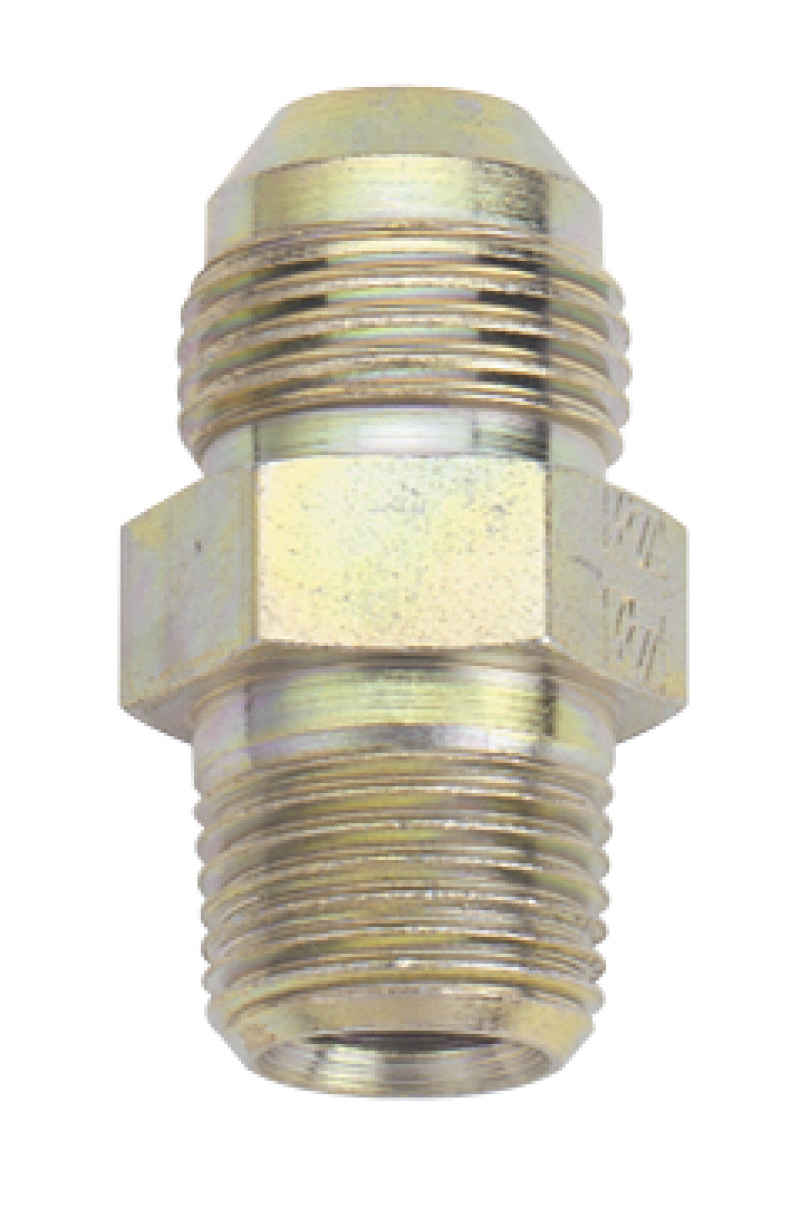 Fragola -3AN x 1/8 NPT Straight Adapter -Steel - 581603