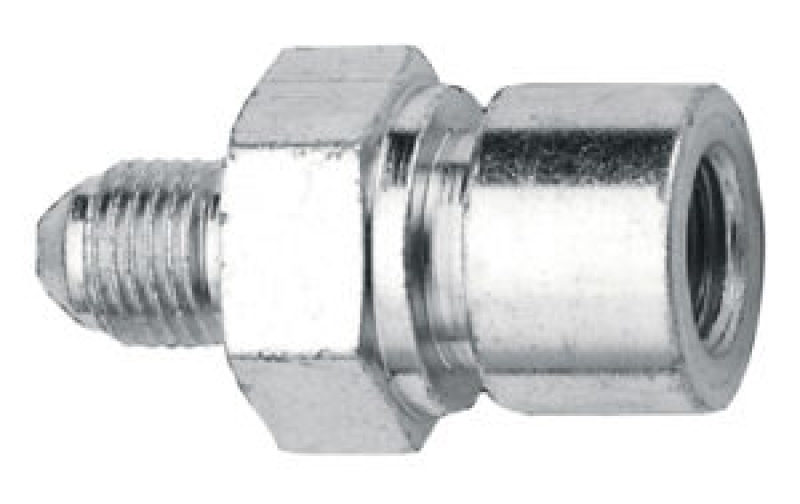 Fragola -3AN x 3/8-24 I.F. Tubing Adapter - Steel - 650201