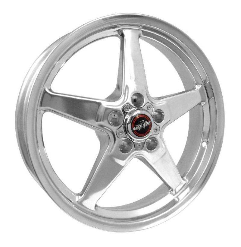 Race Star 92 Drag Star 18x5.00 5x4.75bc 2.75bs Direct Drill Polished Wheel - 92-850246DP