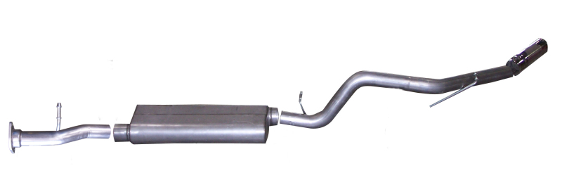 Gibson 06-09 Chevrolet Trailblazer LT 4.2L 2.5in Cat-Back Single Exhaust - Aluminized - 315599