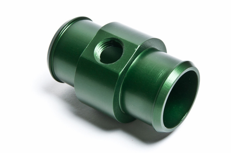 Radium Engineering Universal Hose Barb Adapter For 1-1/4in ID Hose ( w/ 1/4NPT Port) - Green - 14-0058