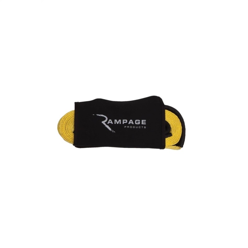 Rampage 1955-2019 Universal Recovery Trail Strap 2ftX 20ft - Yellow - 86685