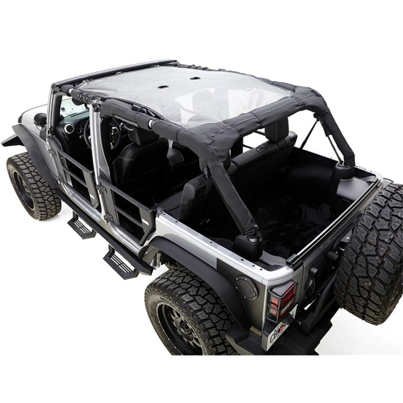 Rampage 2007-2018 Jeep Wrangler(JK) Unlimited California Extended Brief - Black - 90525