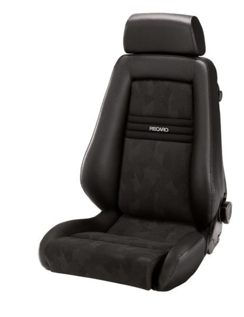Recaro Specialist M Seat - Black Leather/Black Artista - LXW.00.000.LR11