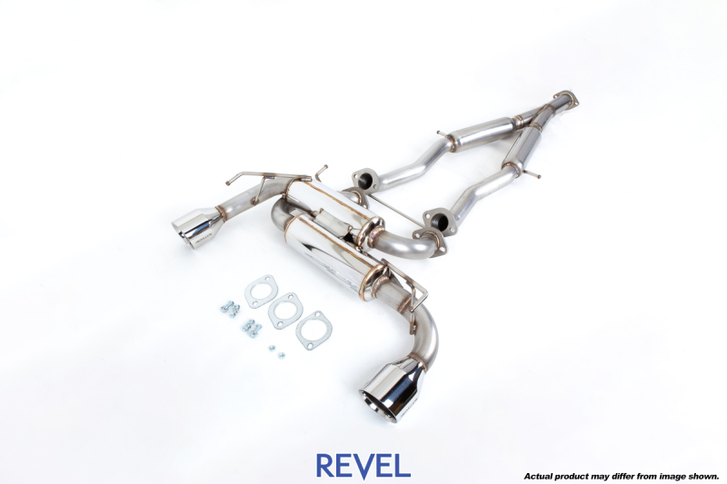 Revel Medallion Touring-S Catback Exhaust - Dual Muffler 09-12 Nissan 370Z - T70150R