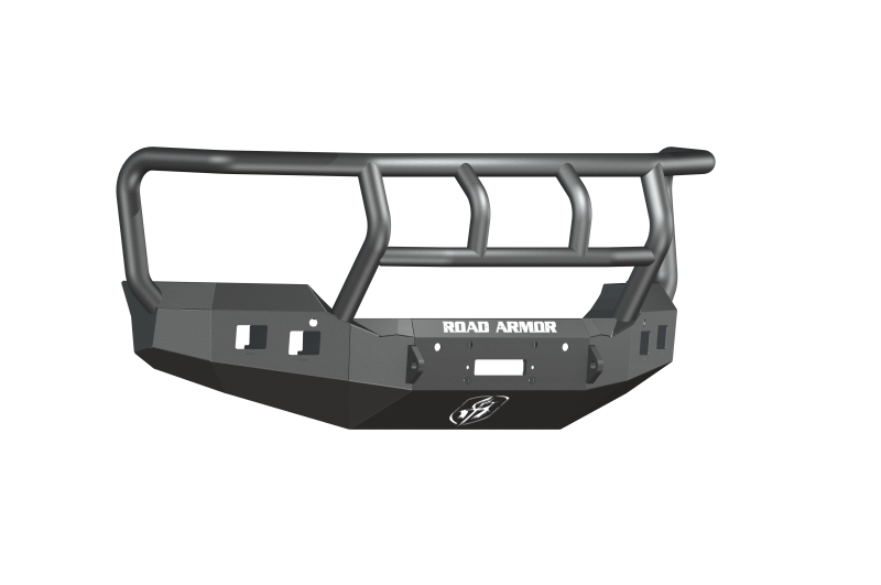 Road Armor 15-19 GMC 2500 Stealth Front Winch Bumper w/Titan II Guard - Tex Blk - 215R2B