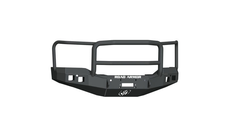 Road Armor 16-18 GMC 1500 Stealth Front Winch Bumper w/Lonestar Guard - Tex Blk - 2161F5B