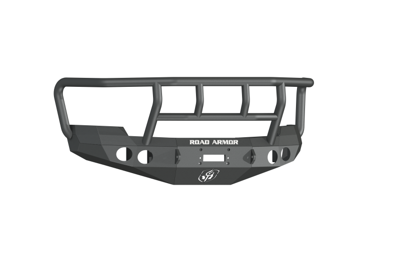 Road Armor 08-10 Chevy 2500 Stealth Front Winch Bumper w/Titan II Guard - Tex Blk - 37202B