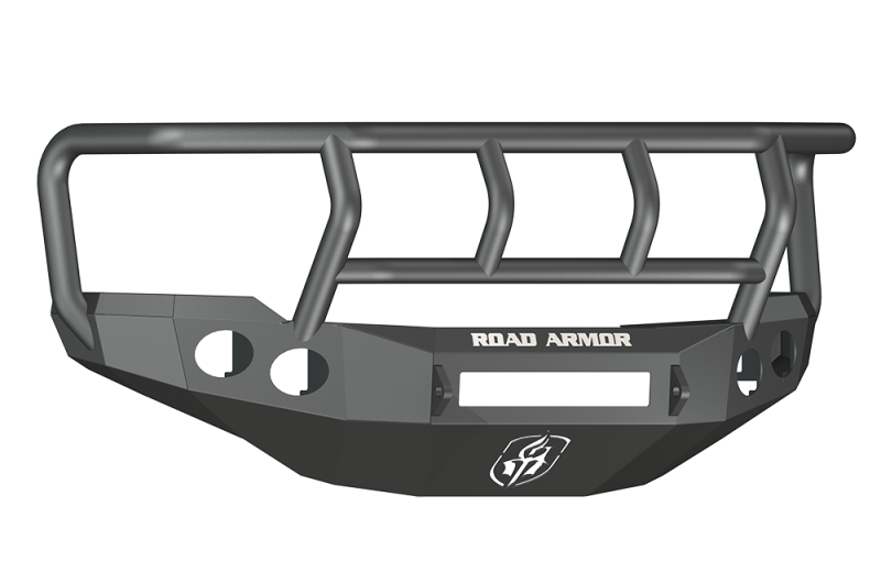Road Armor 11-14 Chevy 2500 Stealth Front Bumper w/Titan II Guard - Tex Blk - 38202B-NW