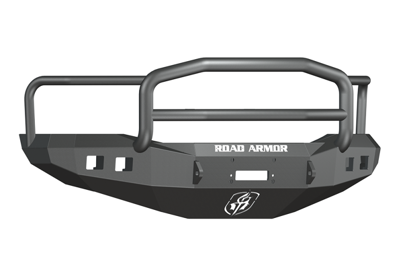 Road Armor 06-09 Dodge 2500 Stealth Front Winch Bumper w/Lonestar Guard - Tex Blk - 406R5B