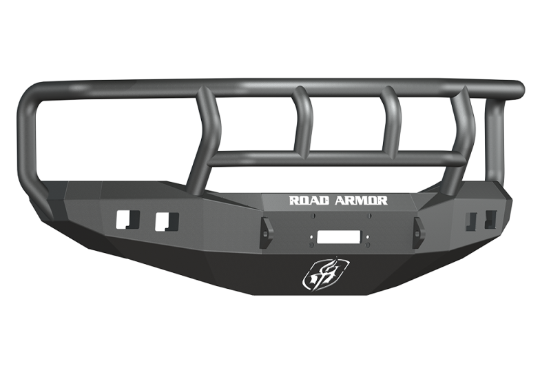 Road Armor 06-08 Dodge 1500 Stealth Front Winch Bumper w/Titan II Guard - Tex Blk - 407R2B