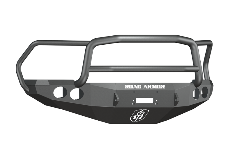 Road Armor 10-18 Ram 2500 Stealth Front Winch Bumper w/Lonestar Guard - Tex Blk - 40805B