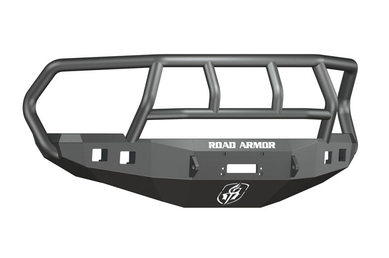 Road Armor 10-18 Ram 2500 Stealth Front Winch Bumper w/Titan II Guard - Tex Blk - 408R2B