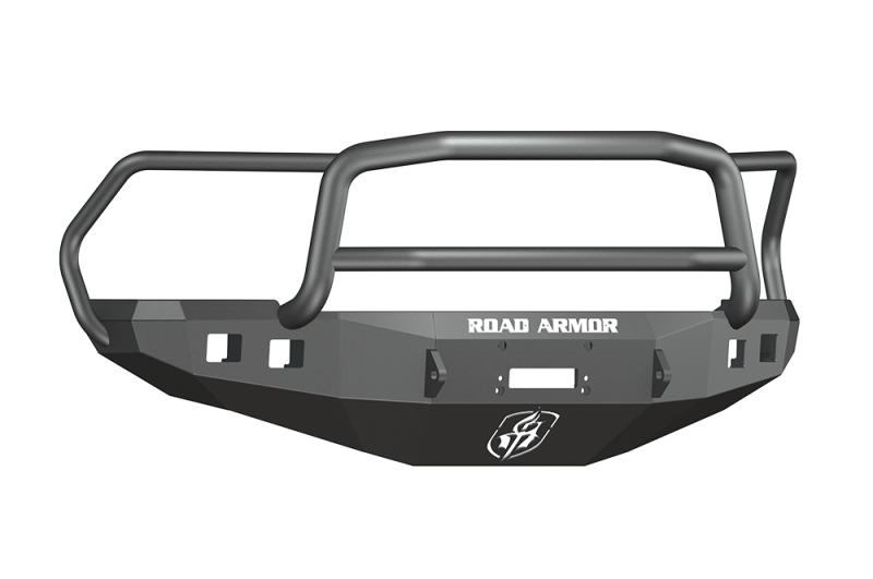 Road Armor 10-18 Ram 2500 Stealth Front Winch Bumper w/Lonestar Guard - Tex Blk - 408R5B