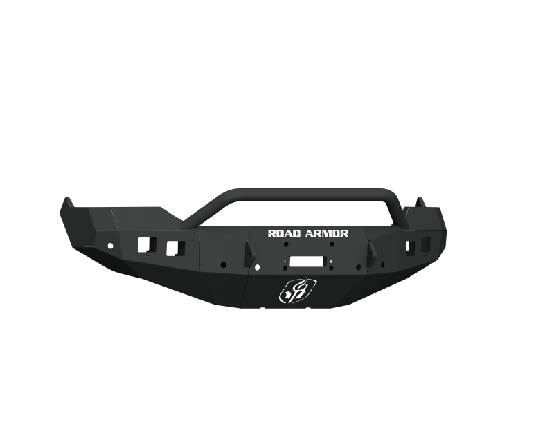 Road Armor 13-18 Ram 1500 Stealth Front Winch Bumper w/Pre-Runner Guard - Tex Blk - 413F4B