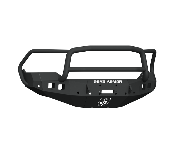 Road Armor 13-18 Ram 1500 Stealth Front Winch Bumper w/Lonestar Guard - Tex Blk - 413F5B