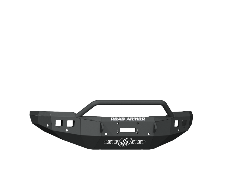 Road Armor 19-20 Ram 2500 Stealth Front Winch Bumper w/Pre-Runner Guard/6 Sensor Holes - Tex Blk - 4192F4B