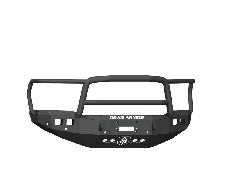 Road Armor 19-20 Ram 2500 Stealth Front Winch Bumper w/Lonestar Guard/6 Sensor Holes - Tex Blk - 4192F5B