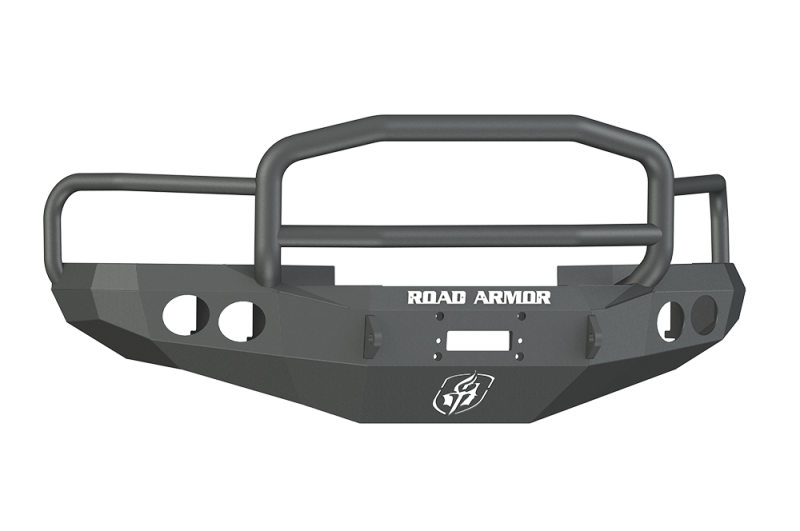 Road Armor 94-96 Dodge 1500/2500 Stealth Front Winch Bumper w/Lonestar Guard - Tex Blk - 47005B