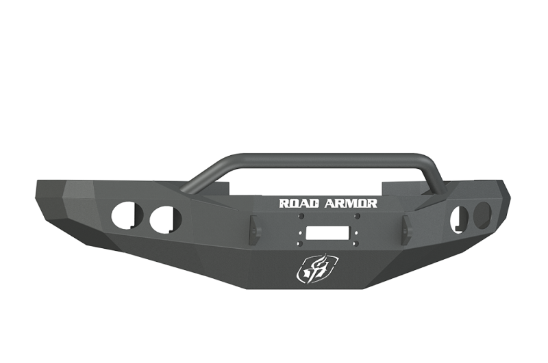 Road Armor 94-96 Dodge 1500/2500 Stealth Front Winch Bumper w/Pre-Runner Guard - Tex Blk - 47004B