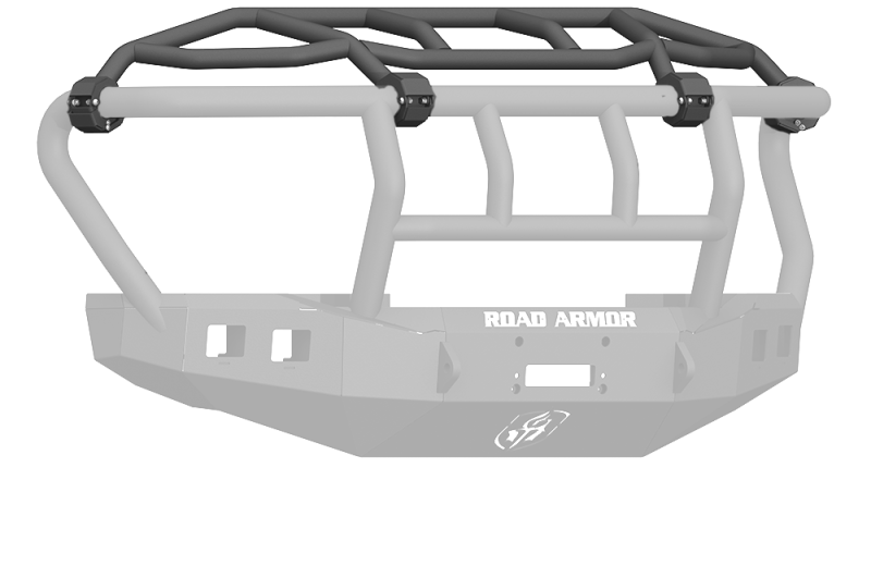 Road Armor 11-19 Ford F-250 Stealth Front Intimidator Guard Only - Tex Blk - 611-INT