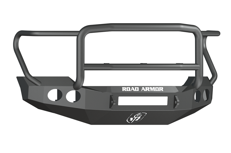 Road Armor 11-16 Ford F-250 Stealth Front Bumper w/Lonestar Guard - Tex Blk - 611405B-NW