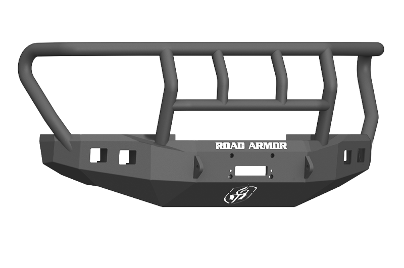 Road Armor 17-20 Ford F-250 Stealth Front Winch Bumper w/Titan II Standard Flare - Tex Blk - 617F2B