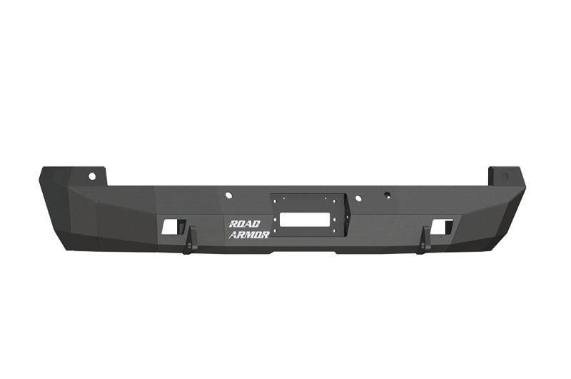 Road Armor 08-16 Ford F-250 Stealth Rear Winch Bumper w/Sensor Holes - Tex Blk - 618S0B