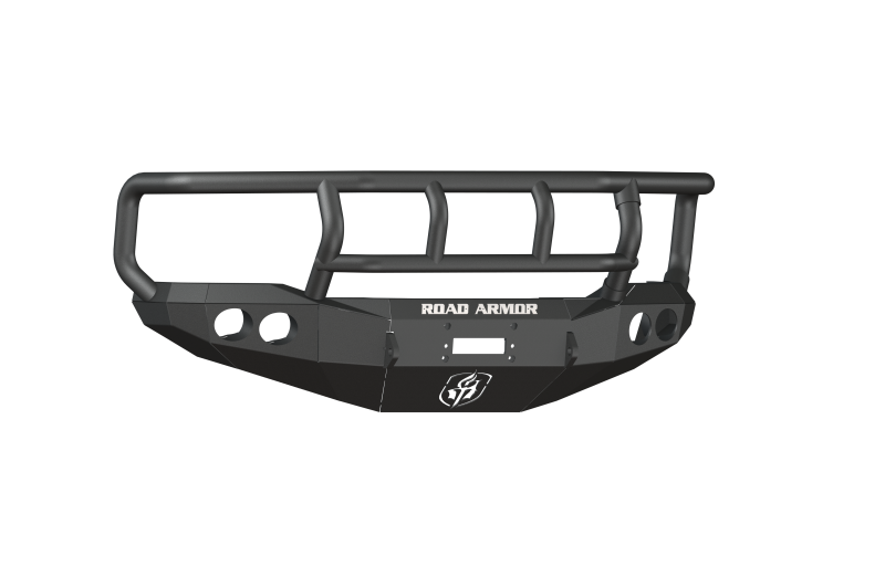 Road Armor 99-04 Ford F-250 Stealth Front Winch Bumper w/Titan II Wide Flare - Tex Blk - 66002B