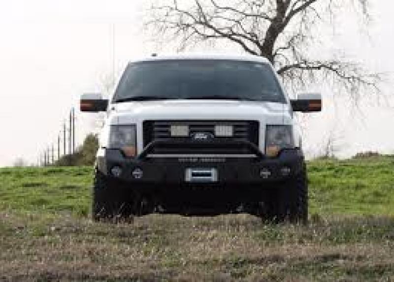 Road Armor 09-14 Ford F-150 Stealth Front Winch Bumper w/Pre-Runner Guard - Tex Blk - 66134B