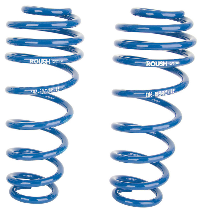 ROUSH 2005-2014 Ford Mustang Stage 2/3 Rear Coil Springs (For Use w/ 401296) - 401295