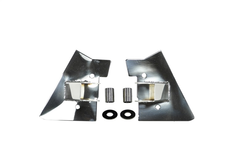 Rugged Ridge 97-02 Jeep Wrangler TJ Stainless Steel Mirror Relocation Brackets - 11026.02