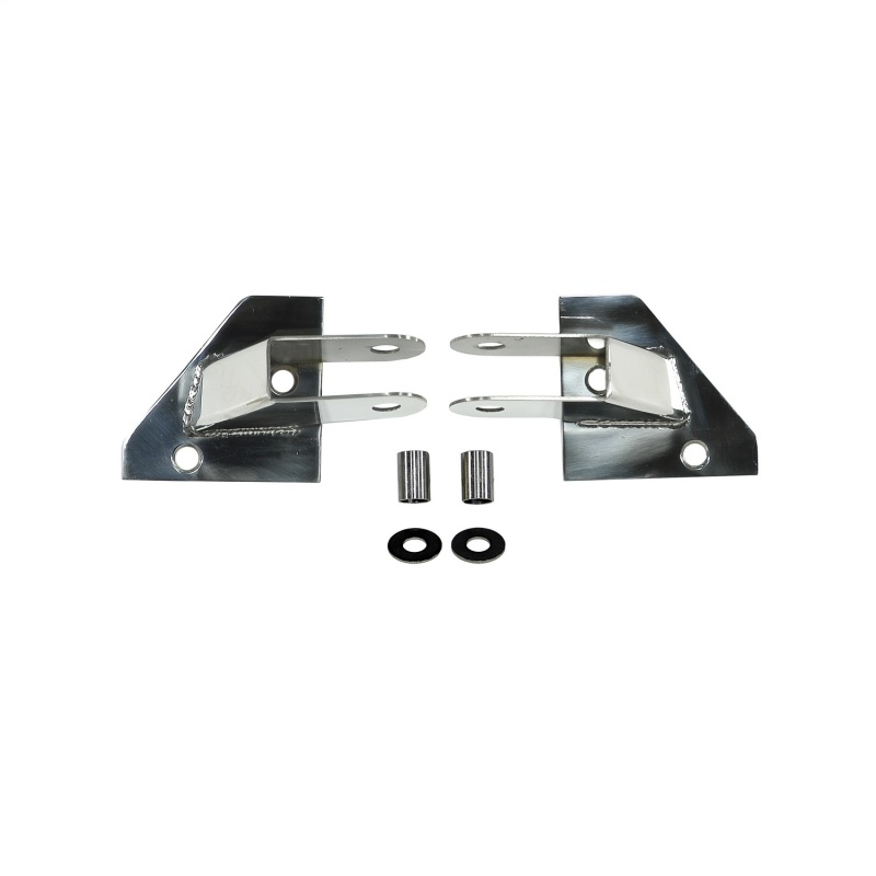 Rugged Ridge 87-95 Jeep Wrangler YJ Stainless Steel Mirror Relocation Brackets - 11026.01