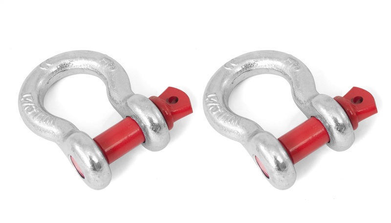 Rugged Ridge 5/8in D-Shackle Set - 11235.02