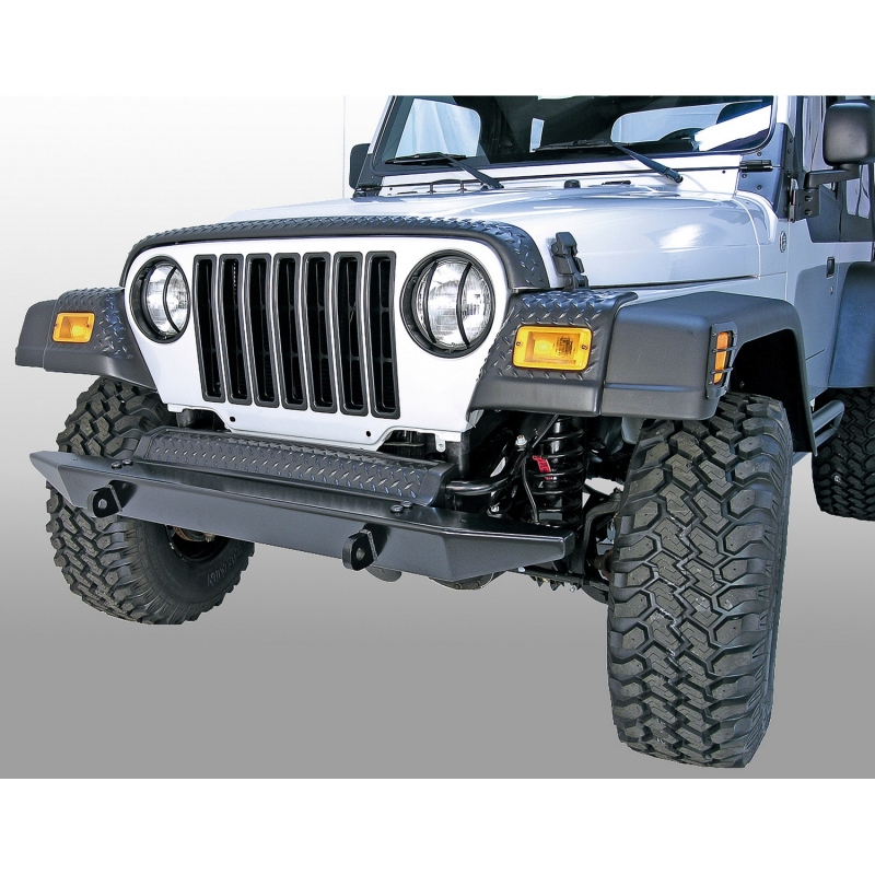 Rugged Ridge Front Fender Guards Body Armor 97-06 Jeep Wrangler - 11650.20