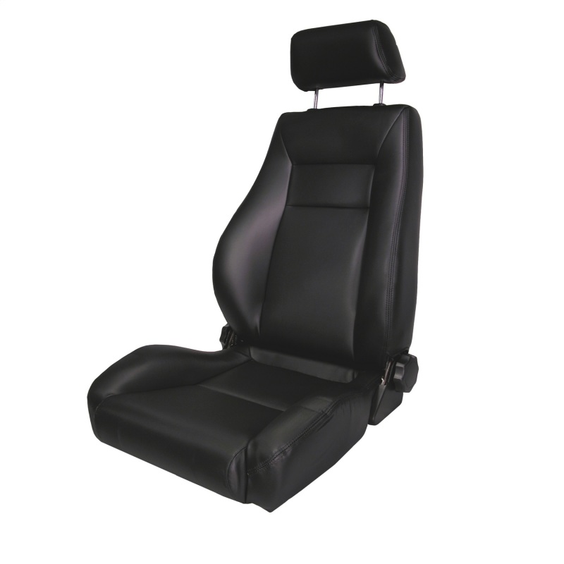 Rugged Ridge Ultra Front Seat Reclinable Black Denim 76-02 CJ&Wrang - 13404.15