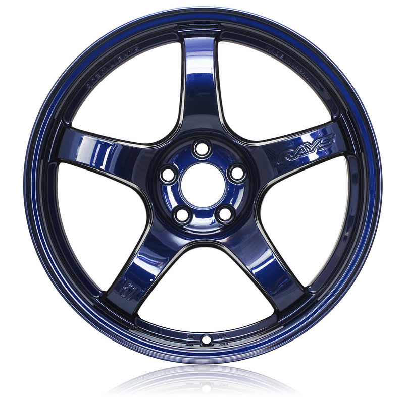 Gram Lights 57CR 18x9.5 +12 5x114.3 Eternal Blue Wheel - WGCRX12EEBP