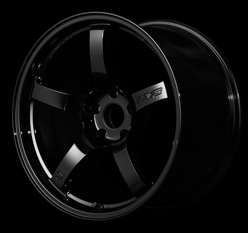 Gram Lights 57CR 18x9.5 +38 5x100 Glossy Black Wheel - WGCRX38DGX