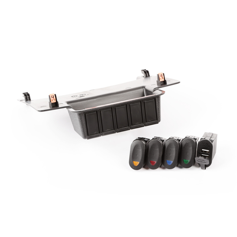 Rugged Ridge Lower Switch Panel Kit 11-18 Jeep Wrangler JK/JKU - 17235.84