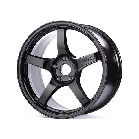 Gram Lights 57CR 18x9.5 +38 5-120 Glossy Black Wheel - WGCRX38WGX