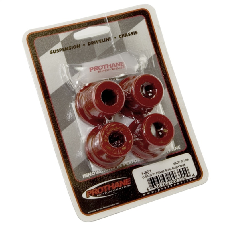 Rugged Ridge Bushing Set-4 Shackle Front 76-86 - 18366.01