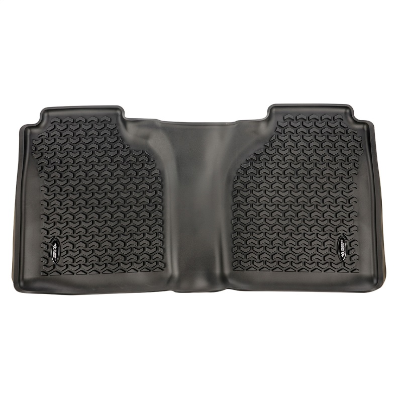 Rugged Ridge Floor Liner Rear Black 2020 Chevy Silverado Crew - 82951.17