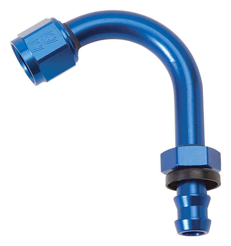 Russell Performance -6 AN Twist-Lok 120 Degree Hose End (1in Radius) - 624260