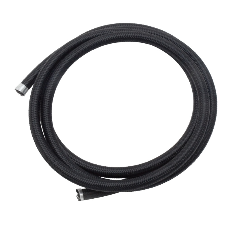 Russell Performance -8 AN ProClassic II Black Hose (Pre-Packaged 50 Foot Roll) - 630295