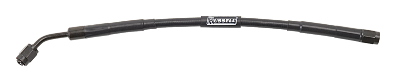 Russell Performance 9in Black Universal Hose - 654013