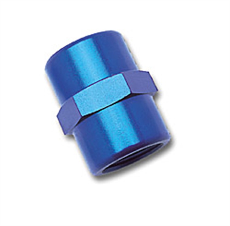 Russell Performance 3/8in Female Pipe Coupler (Blue) - 661460