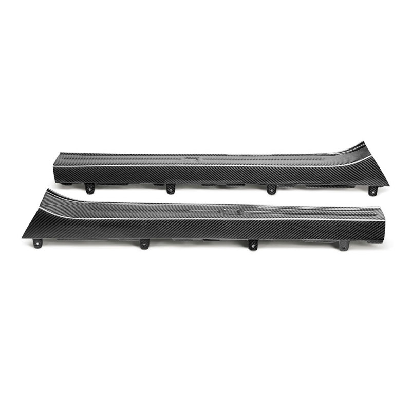 Seibon 09-10 Nissan GTR R35 OEM Style Carbon Fiber Door Sills (Pair) - DS0910NSGTR