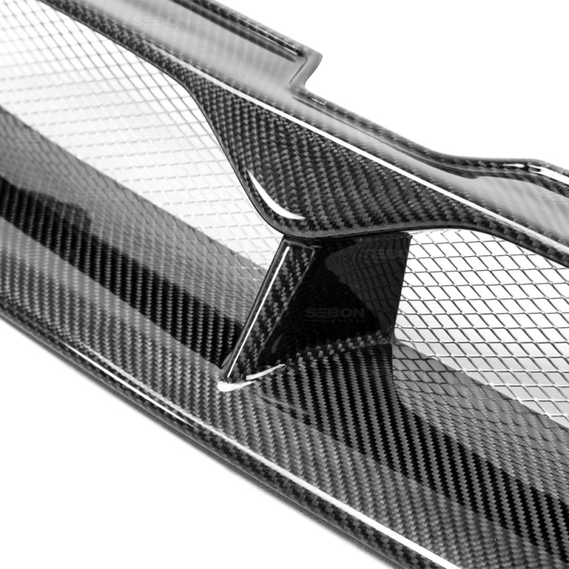 Seibon 02-03 Subaru WRX CW Carbon Fiber Front Grill - FG0203SBIMP-CW